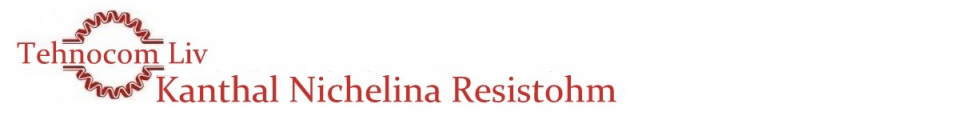 Resistohm LaCe - Sarma Resistohm LaCe (Kanthal) - Aliaje Kanthal din Crom Aluminiu Fier - Sârmă rezistivă RESISTOHM KANTHAL si NICHELINA - 